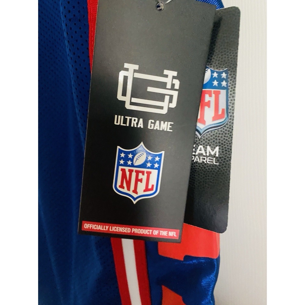 NWT Men's Buffalo Bills Blue NFL Embroidered Basketball Style Jersey TANK TOP XL - Picture 4 of 7